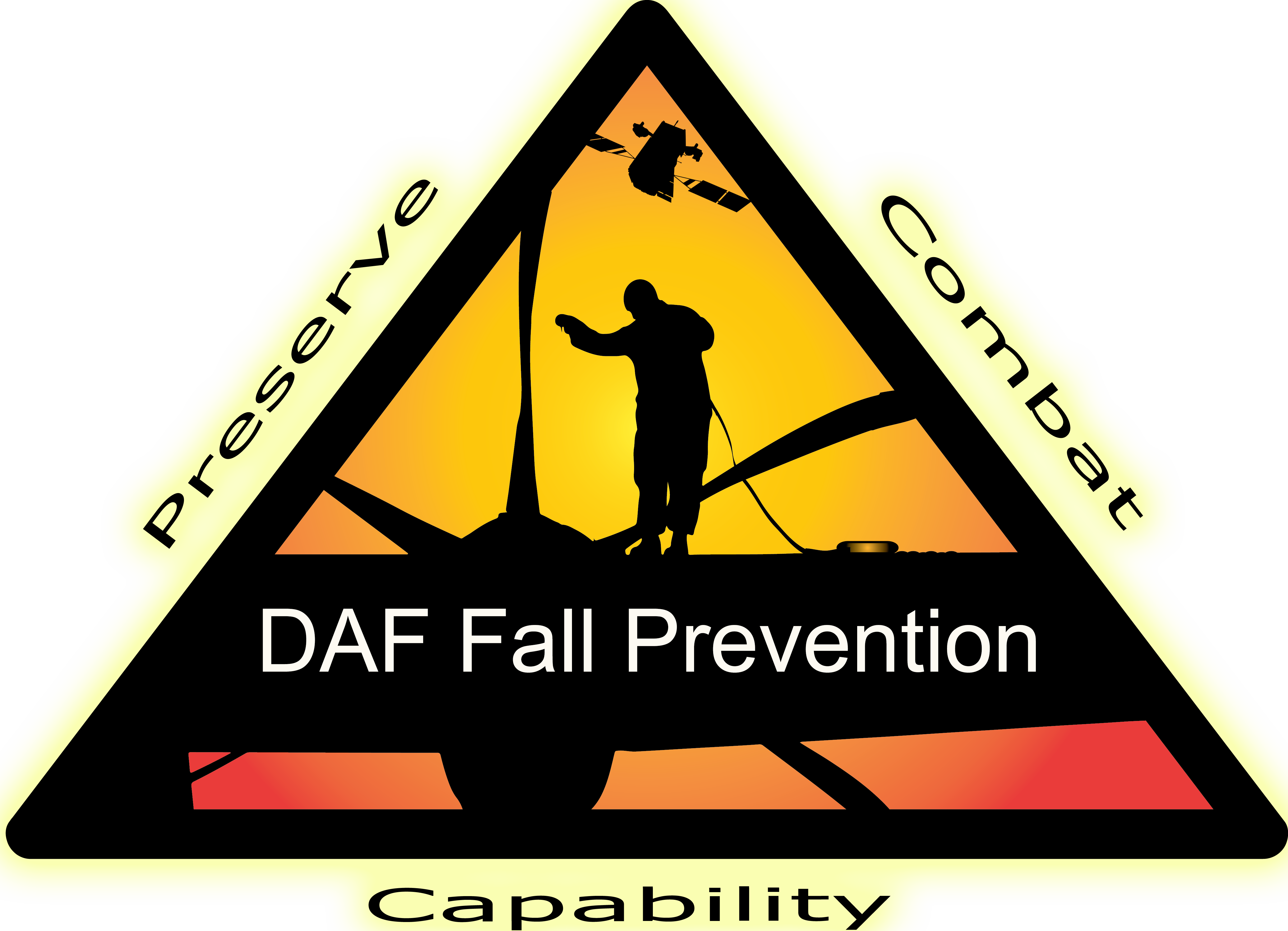 Department of the Air Force Fall Prevention Triangle